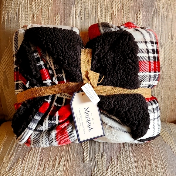 Vintage Fleece Co. Other Montauk Luxury Velvet Berber Reversible